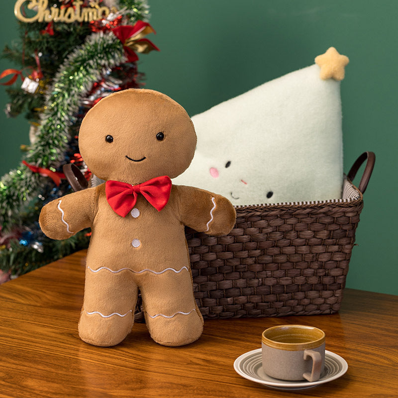  Christmas Gingerbread Man Igloo And Christmas Tree Plush Toy cashymart