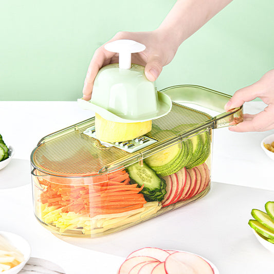  Multifunctional Transparent Vegetable Cutter cashymart