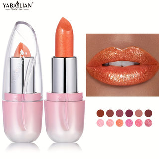  YABAOLIAN Shimmering Matte Lipstick cashymart