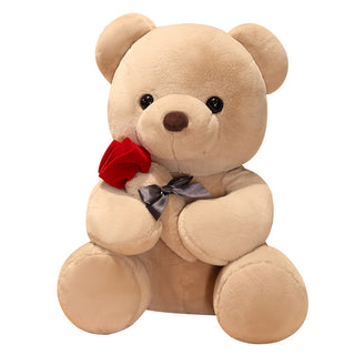  Lovely Hug Roses Teddy Bear Plush Pillow cashymart