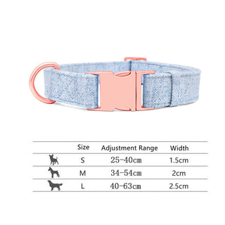  Engraved Adjustable Non-Woven Dog Collar cashymart