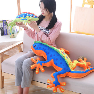  3D Gecko Plush Cuddle Toy cashymart