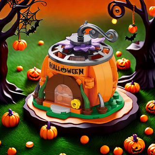  Halloween Candy House Building Block Set cashymart