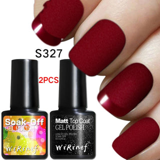  Frosted Seal Nail Gel Polish cashymart