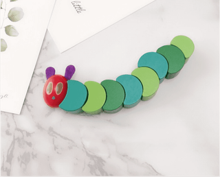  Wooden Hungry Caterpillar Educational Toy cashymart