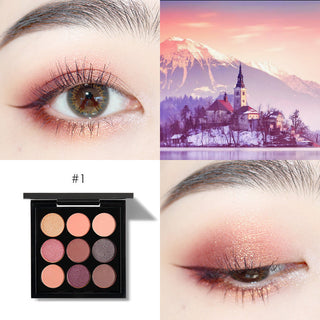  Nine-color Eyeshadow Palette cashymart