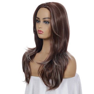  Women's Long Curly Synthetic Wig cashymart