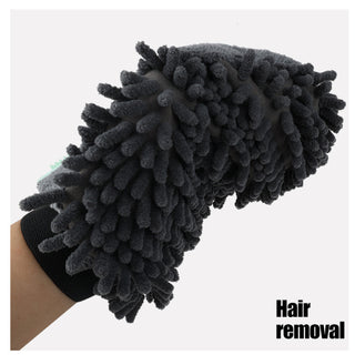  Dual-Sided Pet Bathing Brush and Grooming Glove cashymart