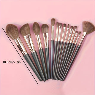  Glamorous Green 14pc Makeup Brush Collection cashymart