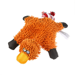  Mop Plush Pet Toy Duck Animal Dog Toys cashymart