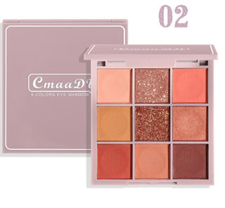  9-Shade Finger-Keyboard Eyeshadow Palette cashymart