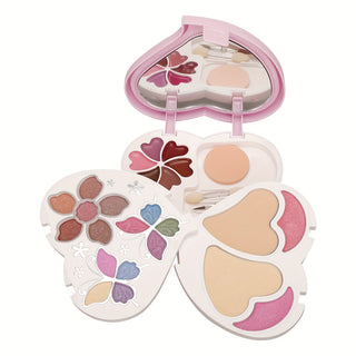  Heart-Shaped Makeup Palette Set cashymart