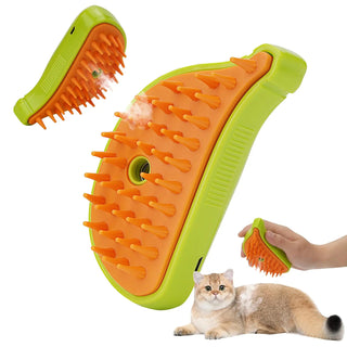  Grooming Spa Deluxe: Steamy Spray Massage Comb for Dogs cashymart