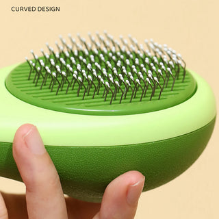  Lemon-Shaped Pet Grooming Comb cashymart