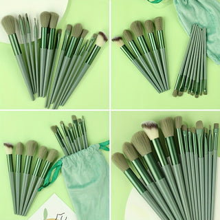  15-Piece Fluffy Makeup Brush Set cashymart