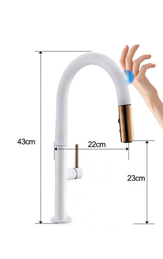  Touch-sensitive Copper Kitchen Faucet cashymart