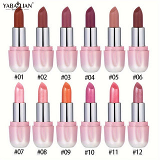  YABAOLIAN Shimmering Matte Lipstick cashymart