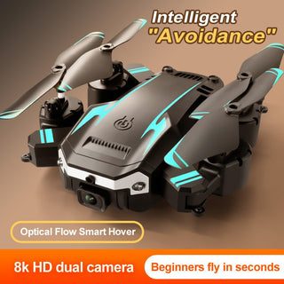  Folding 8K Dual Camera Drone with Obstacle Avoidance cashymart