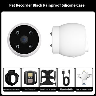  Pet Tracker Collar Dogs And Cats  Recording Camera cashymart