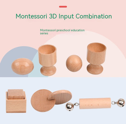  Interactive Montessori Wooden Educational Toy Set for Infants cashymart