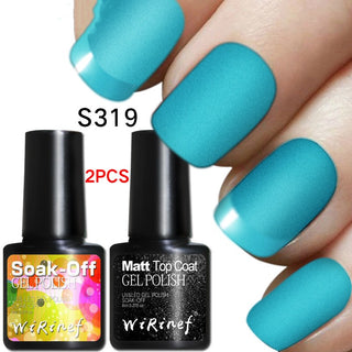  Frosted Seal Nail Gel Polish cashymart