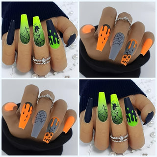  4pcs Halloween Nail Art Set cashymart