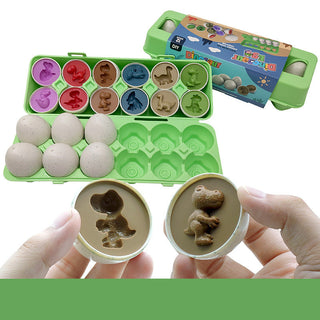  Egg Shape Matching Educational Toy for Kids cashymart