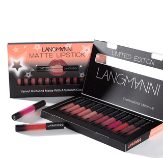  Long-Lasting Matte Velvet Lipstick Set cashymart