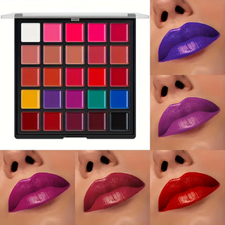  Luxe 25-Color Lipstick Palette cashymart