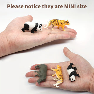  Mini Animal Action Figures Set cashymart