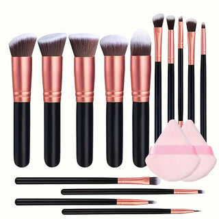  14-Piece Professional Makeup Brush Set cashymart