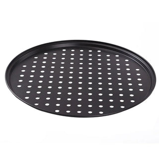  Black Round Non-stick Pizza Pan cashymart