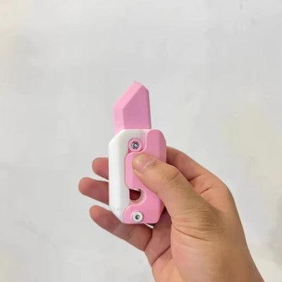  Carrot-Shaped Fidget Knife Toy for Stress Relief and Fun cashymart