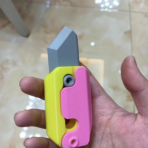  Carrot-Shaped Fidget Knife Toy for Stress Relief and Fun cashymart