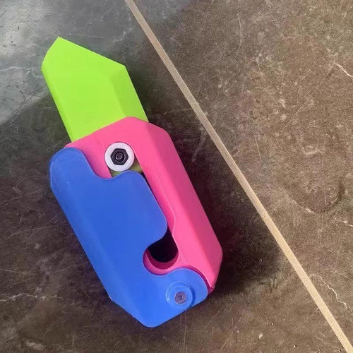 Carrot-Shaped Fidget Knife Toy for Stress Relief and Fun cashymart