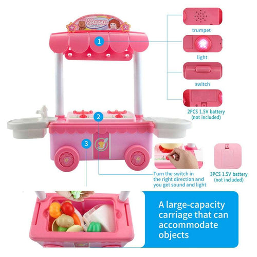  Chef's Play Kitchen Adventure Set cashymart
