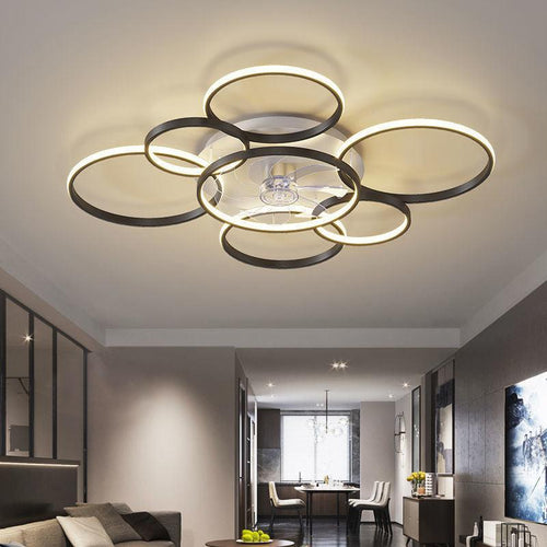  Chic Nordic Ceiling Fan Light for Stylish Home Illumination cashymart