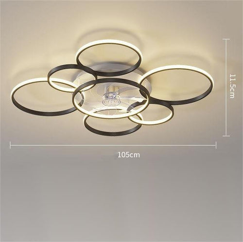  Chic Nordic Ceiling Fan Light for Stylish Home Illumination cashymart