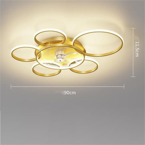  Chic Nordic Ceiling Fan Light for Stylish Home Illumination cashymart