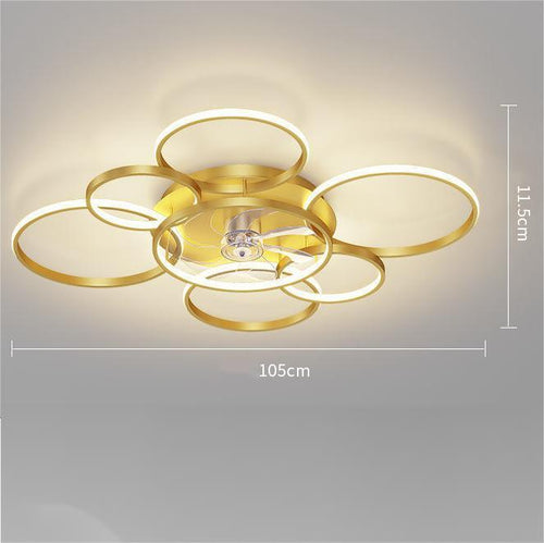  Chic Nordic Ceiling Fan Light for Stylish Home Illumination cashymart