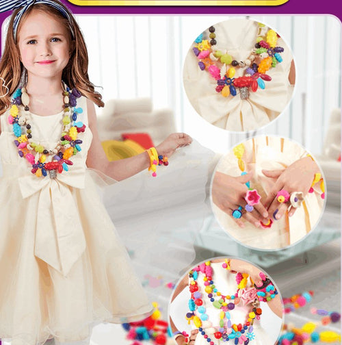  Colorful DIY Bead Craft Kit for Young Creators cashymart