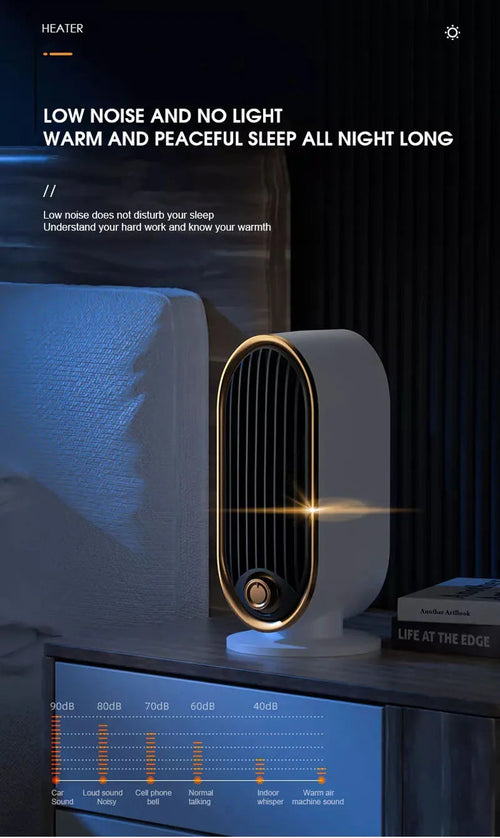  Compact Electric Heater Fan cashymart