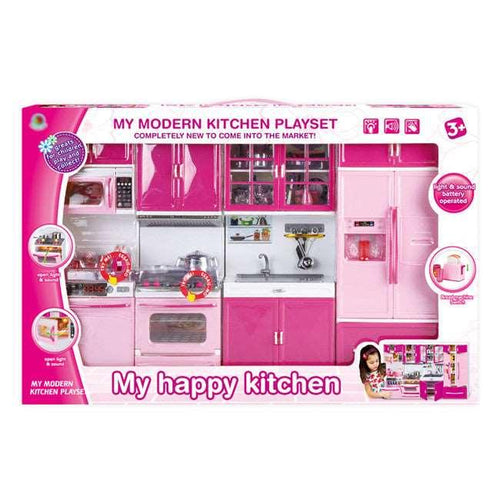  Creative Playtime: 3-in-1 Modern Kitchen Toy Set for Kids cashymart