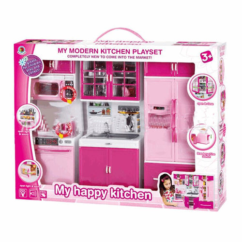  Creative Playtime: 3-in-1 Modern Kitchen Toy Set for Kids cashymart