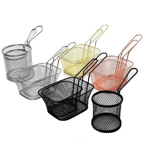  Crispy Keeper: Rectangle Fry Serving Basket cashymart