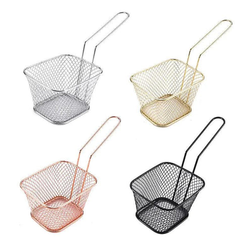  Crispy Keeper: Rectangle Fry Serving Basket cashymart