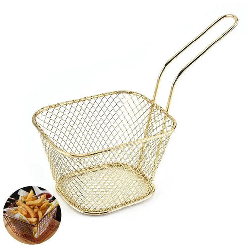  Crispy Keeper: Rectangle Fry Serving Basket cashymart