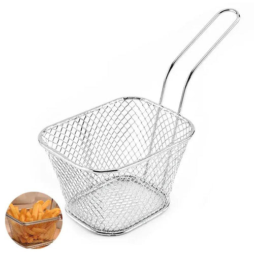  Crispy Keeper: Rectangle Fry Serving Basket cashymart