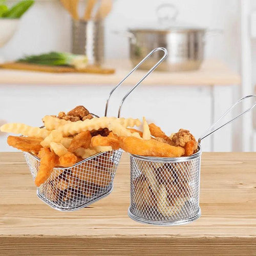  Crispy Keeper: Rectangle Fry Serving Basket cashymart
