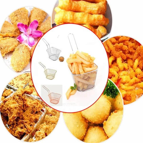  Crispy Keeper: Rectangle Fry Serving Basket cashymart